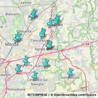 Mappa Via Santa Caterina, 20864 Agrate Brianza MB, Italia (4.32375)