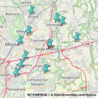 Mappa Via Santa Caterina, 20864 Agrate Brianza MB, Italia (4.90182)