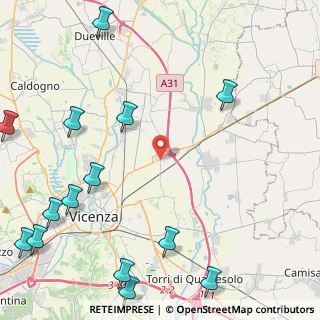 Mappa Via Postumia, 36100 Vicenza VI, Italia (6.49714)