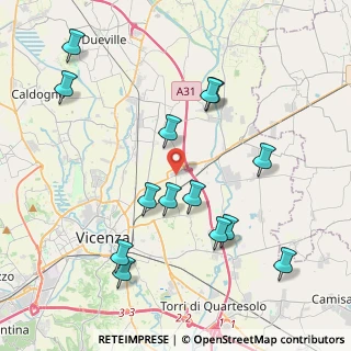 Mappa Via Postumia, 36100 Vicenza VI, Italia (4.33714)