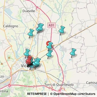 Mappa Via Postumia, 36100 Vicenza VI, Italia (4.05)