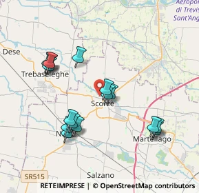 Mappa Via Antonio Gramsci, 30037 Scorzè VE, Italia (3.68118)