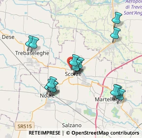 Mappa Via Antonio Gramsci, 30037 Scorzè VE, Italia (3.58176)