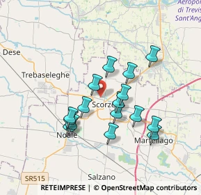 Mappa Via Antonio Gramsci, 30037 Scorzè VE, Italia (3.06875)