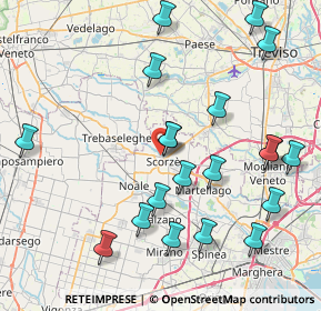 Mappa Via Antonio Gramsci, 30037 Scorzè VE, Italia (8.9965)