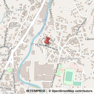 Mappa Via XXV Aprile, 26/A, 13836 Cossato, Biella (Piemonte)
