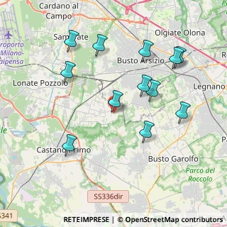 Mappa Via Sicilia, 20020 Magnago MI, Italia (4.04)