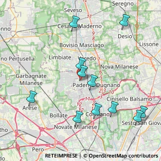 Mappa Via Martin Luther King, 20037 Paderno Dugnano MI, Italia (4.58)