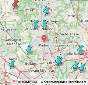 Mappa Via Martin Luther King, 20037 Paderno Dugnano MI, Italia (5.5)