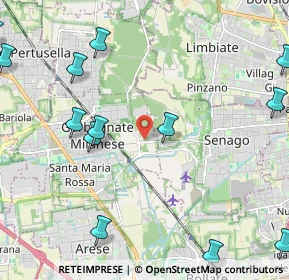 Mappa Via Lario, 20030 Senago MI, Italia (2.98769)