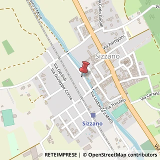 Mappa Via Lodovico il Moro, 29, 28070 Sizzano, Novara (Piemonte)