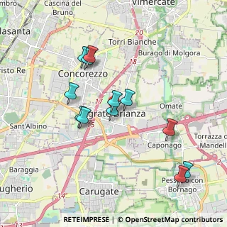 Mappa Piazza Sant'Eusebio, 20864 Agrate Brianza MB, Italia (1.75583)