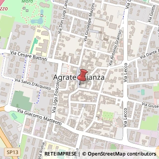 Mappa Via Marco d'Agrate, 7/B, 20864 Agrate Brianza, Monza e Brianza (Lombardia)