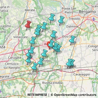 Mappa Via Don Fumagalli, 20060 Pozzo d'Adda MI, Italia (6.787)