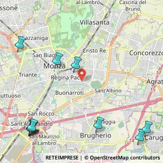 Mappa Viale Ugo Foscolo, 20052 Monza MB, Italia (3.39364)