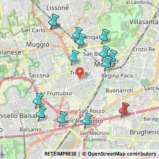 Mappa Via Ticino, 20052 Monza MB, Italia (2.29143)