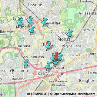 Mappa Via Ticino, 20052 Monza MB, Italia (1.99462)