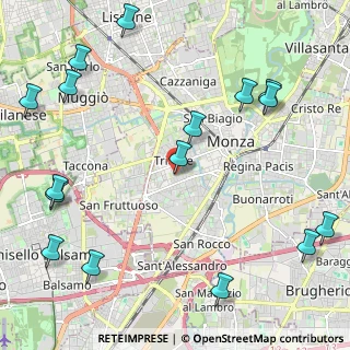 Mappa Via Ticino, 20052 Monza MB, Italia (2.94688)