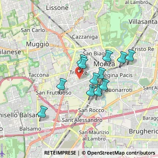 Mappa Via Ticino, 20052 Monza MB, Italia (1.50583)