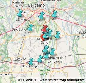 Mappa Via Milano, 24055 Cologno Al Serio BG, Italia (5.81533)