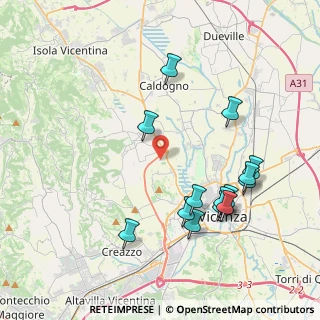 Mappa Strada S. Giovanni, 36100 Vicenza VI, Italia (4.21857)