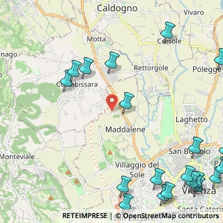 Mappa Strada S. Giovanni, 36100 Vicenza VI, Italia (3.4745)