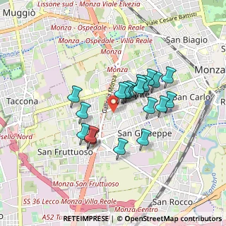 Mappa Via Val Seriana, 20052 Monza MB, Italia (0.6745)