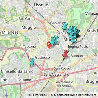 Mappa Via Val Seriana, 20052 Monza MB, Italia (1.97)