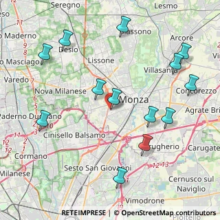 Mappa Via Val Seriana, 20052 Monza MB, Italia (4.73385)