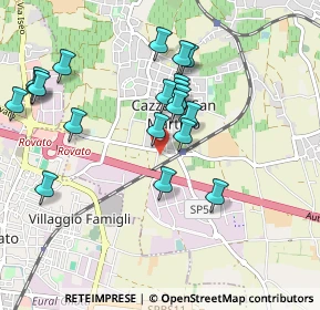 Mappa Via Prospero Rizzini, 25046 Cazzago San Martino BS, Italia (0.937)