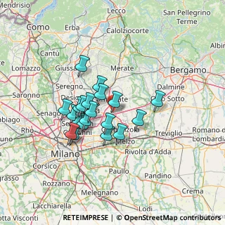 Mappa Via Omate Manzoni, 20864 Agrate Brianza MB, Italia (10.685)