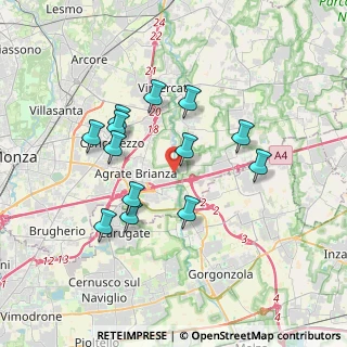 Mappa Via Omate Manzoni, 20864 Agrate Brianza MB, Italia (3.28769)