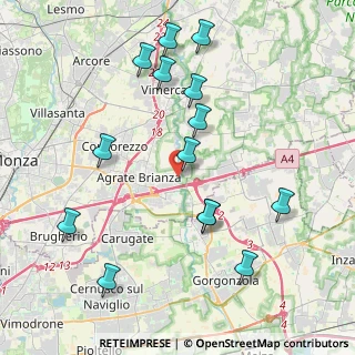 Mappa Via Omate Manzoni, 20864 Agrate Brianza MB, Italia (4.37643)