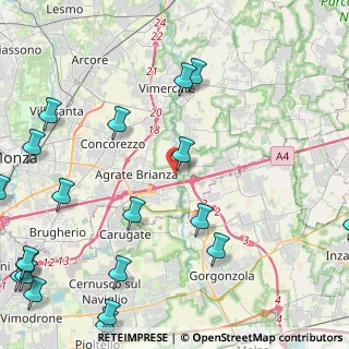 Mappa Via Omate Manzoni, 20864 Agrate Brianza MB, Italia (6.6375)