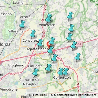 Mappa Via Omate Manzoni, 20864 Agrate Brianza MB, Italia (3.9315)