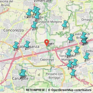 Mappa Via Omate Manzoni, 20864 Agrate Brianza MB, Italia (2.9505)