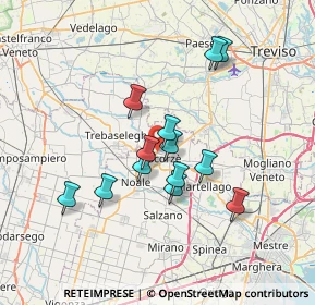 Mappa SR 245, 30037 Scorzè VE, Italia (5.80538)