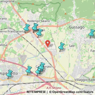 Mappa Piazza Cascina Moie, 25050 Castegnato BS, Italia (2.50818)