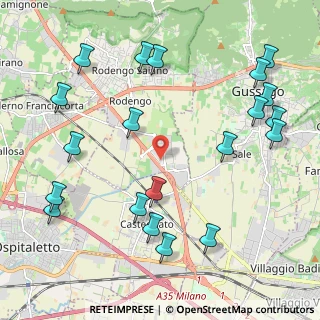 Mappa Piazza Cascina Moie, 25050 Castegnato BS, Italia (2.6005)