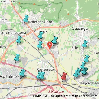 Mappa Piazza Cascina Moie, 25050 Castegnato BS, Italia (2.735)