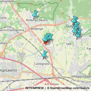Mappa Piazza Cascina Moie, 25050 Castegnato BS, Italia (2.195)