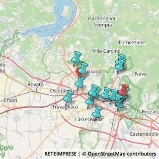 Mappa Piazza Cascina Moie, 25050 Castegnato BS, Italia (7.14353)
