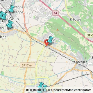 Mappa Via Ponte Fabbro, 25033 Cologne BS, Italia (4.27867)