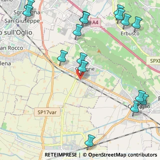 Mappa Via Ponte Fabbro, 25033 Cologne BS, Italia (2.97313)