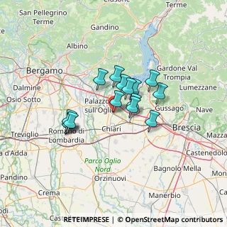 Mappa Via Ponte Fabbro, 25033 Cologne BS, Italia (9.56067)