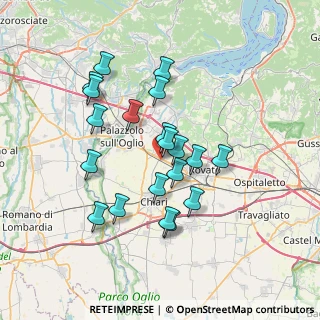 Mappa Via Ponte Fabbro, 25033 Cologne BS, Italia (6.376)