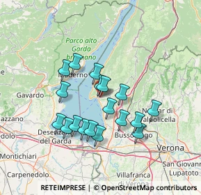 Mappa Via San Bernardo, 37016 Garda VR, Italia (11.82056)