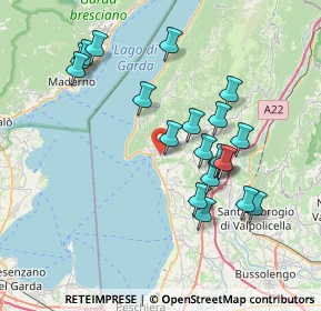 Mappa Via San Bernardo, 37016 Garda VR, Italia (7.193)