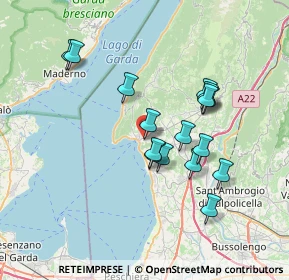 Mappa Via San Bernardo, 37016 Garda VR, Italia (6.34313)