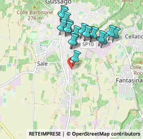 Mappa Via Donatori di Sangue, 25064 Piazza BS, Italia (0.911)